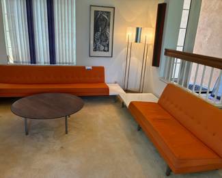 George Nelson for Herman Miller Couch & Loveseat