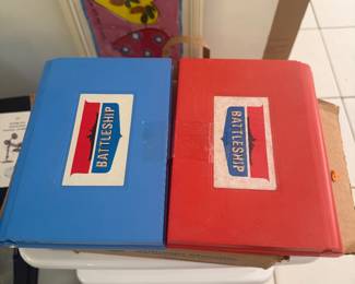 Vintage Battleship game