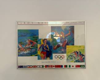 1984 Olympics official poster
