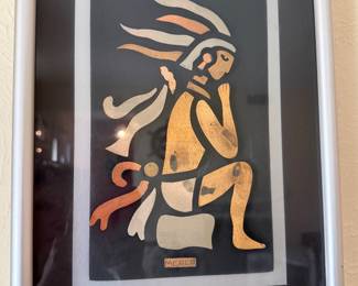 MCM Mexican modernist Wall plaque