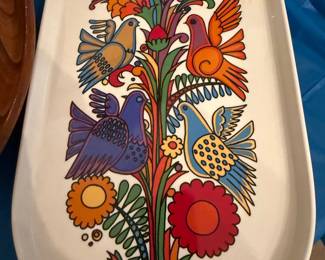 Villeroy and Bosh Acapulco pattern, Tray