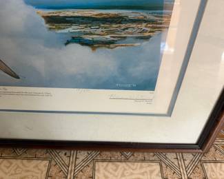 also signed by the artist Marcus W. Stewart