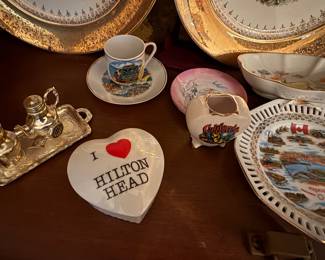 Vintage souvenir items