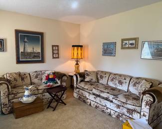 MCM vintage living room furniture