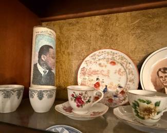 Miscellaneous teacups