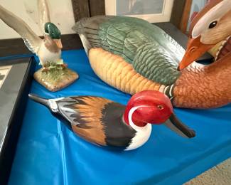 wood painted decoy
