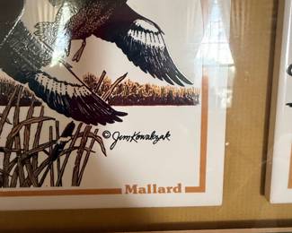 Jim Kowalzak mallard paintings