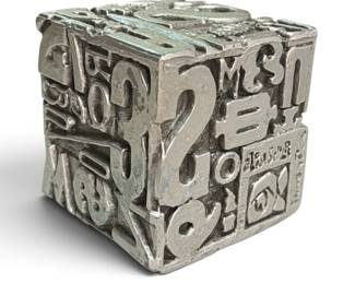 SHELDON ROSE, ALPHASCULPT Metal Table Sculpture