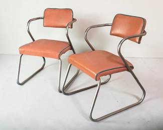 GILBERT ROHDE (American, 1894-1944) Art Deco "Z Chair"