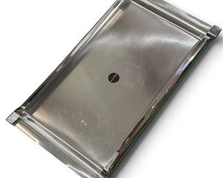SILVIO COPPOLA For ALESSI Stainless Chrome Serving Tray