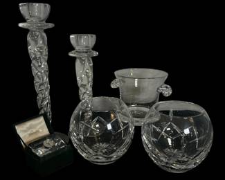 Collection SIMON PIERCE, ATLANTIS, NEIMAN MARCUS Crystal