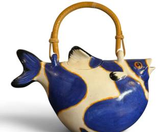 Post Modern ANIMALS & CO. Fish Teapot