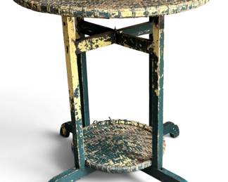 Arts & Crafts Japanese Aesthetic Movement Folding Garden Table