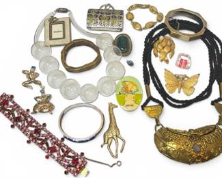 Collection of 20th C. Jewelry, PETER MAX, JUDITH LIEBER