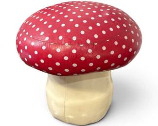 1970's Space Age Mid Century Mushroom Poof