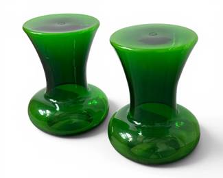 Rare Pair of PHILIPPE STARCK "Bohem" Vase Stool / Table for KARTELL