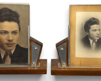 Pair French Modernist Art Deco Picture Frames