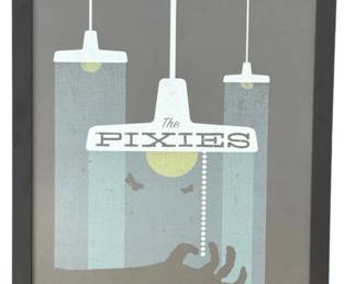 THE PIXIES Uptown Theater Screen Print Poster, DAN PADAVIC