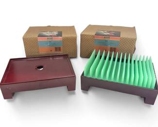 Two PHILIPPE STARCK (French, b.1949) For ALESSI Bakelite Desk Articles