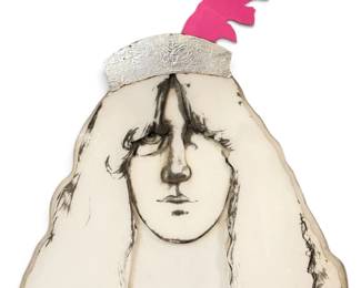 LARRY RIVERS (American, 1923-2002) "Pop Singer" Lucite Sculpture