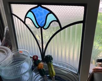 Vintage stained glass