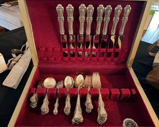 Sterling Silver Flatware Set   Approximately 70 Troy oz 