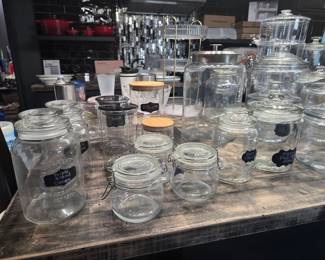 Glass Storage Canisters 