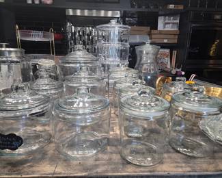 Glass Storage Canisters 