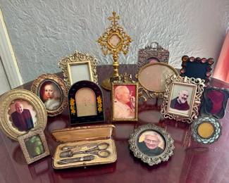 Lots of Antique and unique frames