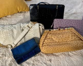 Lots of handbags. These are the better ones