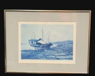 46 PChanLimitedEditionPrintTheBayWhereFishingBoatsAnchored