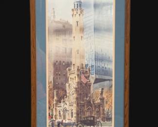 32 DaveRiebeChicagoWatercolorPrint