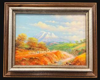 41 OriginalOilPaintingofElChimborazoEcuadorbyOswaldoMoncayo