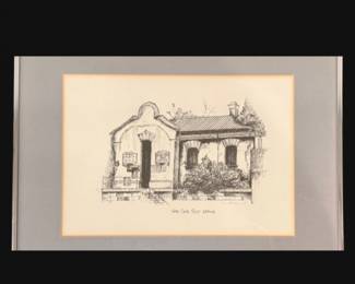 47 FramedOldWanChaiPostOfficeHongKongPrint
