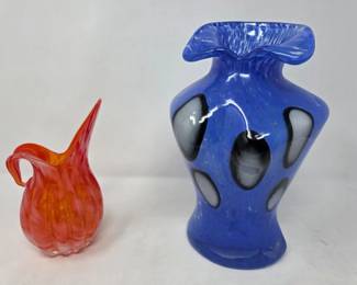 44 VintageMidCenturyModernArtGlassPieces
