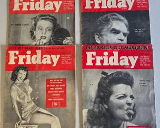 53 4Vintage1941IssuesOfFridayMagazine