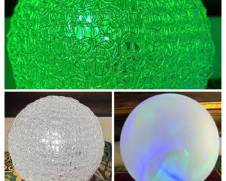 100 LuciteColorChangingLightSpheres
