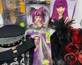 77 HalloweenCostumeWigsAccessories