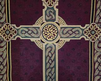 153 PairOfMedievalThemedRodHangingWallArtPieces