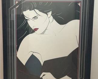 94 PatrickNagelThePlayboyPortfolioIIFramedPopArtPrint