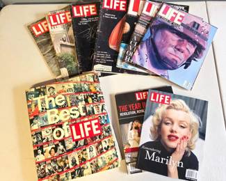 54 CollectionOfVintageLIFEPeopleVanityFairMagazinesBooks