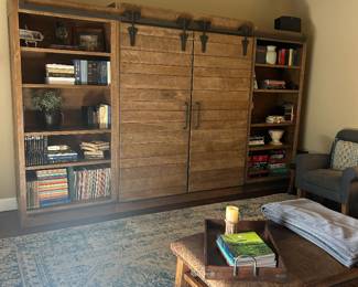 Sliding Barn Doors, Hand-planed Solid Oak