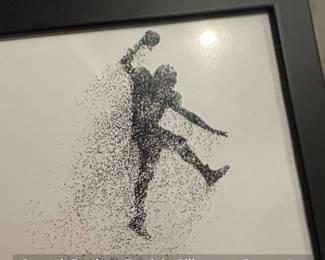 Summit Designs Particle Silhouette Sports Art Prints, Set of second image