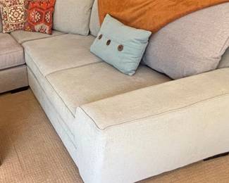Altari Piece Sectional Sofa with Ottoman
