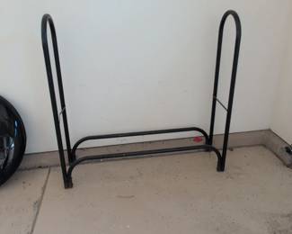 Tubular Steel Firewood Log Rack B
