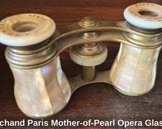 Marchand Paris MotherofPearl Opera Glasses