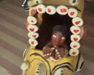 Mexican Folk Art Clay Toy Vehicles by Candelario Medrano Ortega fourth image