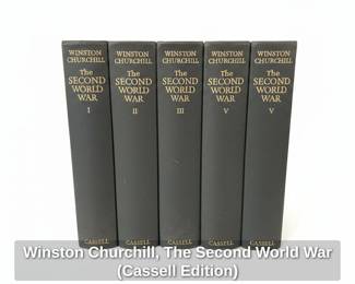 Winston Churchill, The Second World War Cassell Edition