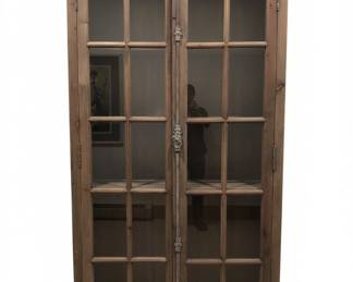 Restoration Hardware French Casement Display Cabinet second image