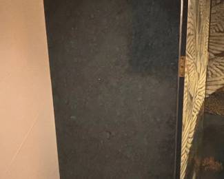 Vintage Chinoiserie FourPanel Folding Screen with Geese or Swans third image